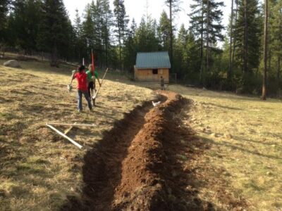 Swales for Water Harvesting and Food Production Image